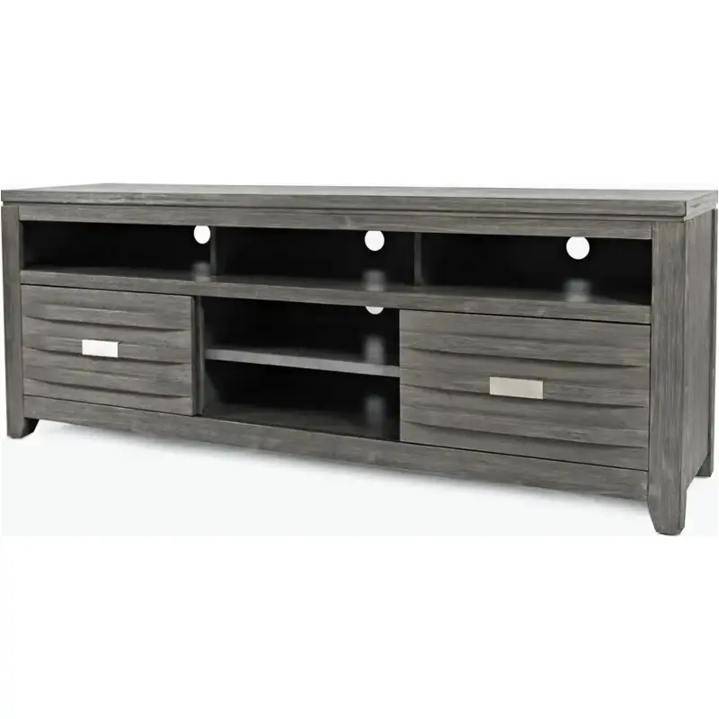 1854-70 Jofran Furniture Altamonte - Brushed Grey Home Office Furniture Entertainment Center