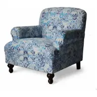 Dara-ch-aqua Jofran Furniture Dara Living Room Furniture Accent Chair