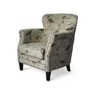 Phoebe-ch-cream Jofran Furniture Phoebe Living Room Furniture Accent Chair
