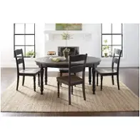1702-66 Jofran Furniture Madison County - Vintage Black Dining Room Furniture Dining Table