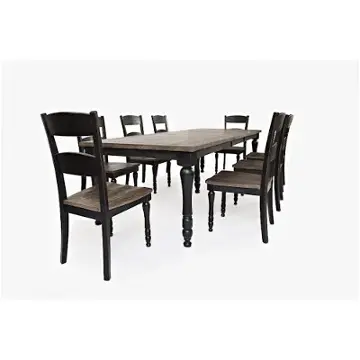 1702-106 Jofran Furniture Madison County - Vintage Black Dining Room Furniture Dining Table