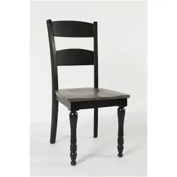 1702-401 Jofran Furniture Madison County - Vintage Black Dining Room Furniture Dining Chair