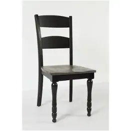1702-401 Jofran Furniture Madison County - Vintage Black Dining Room Furniture Dining Chair