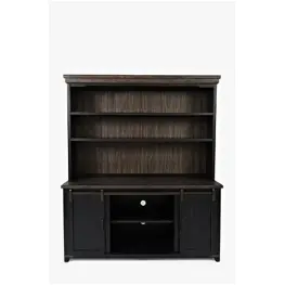 1702-71 Jofran Furniture Madison County - Vintage Black Dining Room Furniture Server