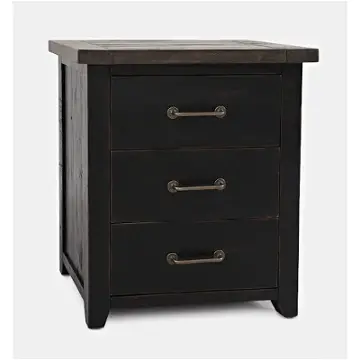 1702b-90 Jofran Furniture Madison County - Vintage Black Bedroom Furniture Nightstand