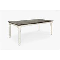 1706-106 Jofran Furniture Madison County - Vintage White Rectangular  Extension Table