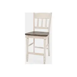 1706-bs420 Jofran Furniture Madison County - Vintage White Dining Room Furniture Stool