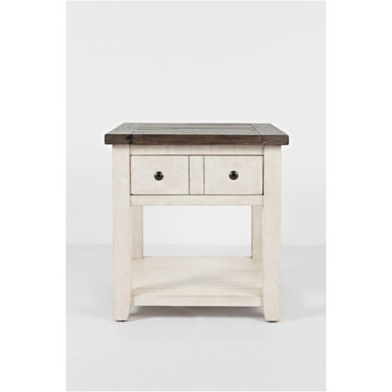 1706 3 Jofran Furniture End Table With, Antique White End Table With Drawers