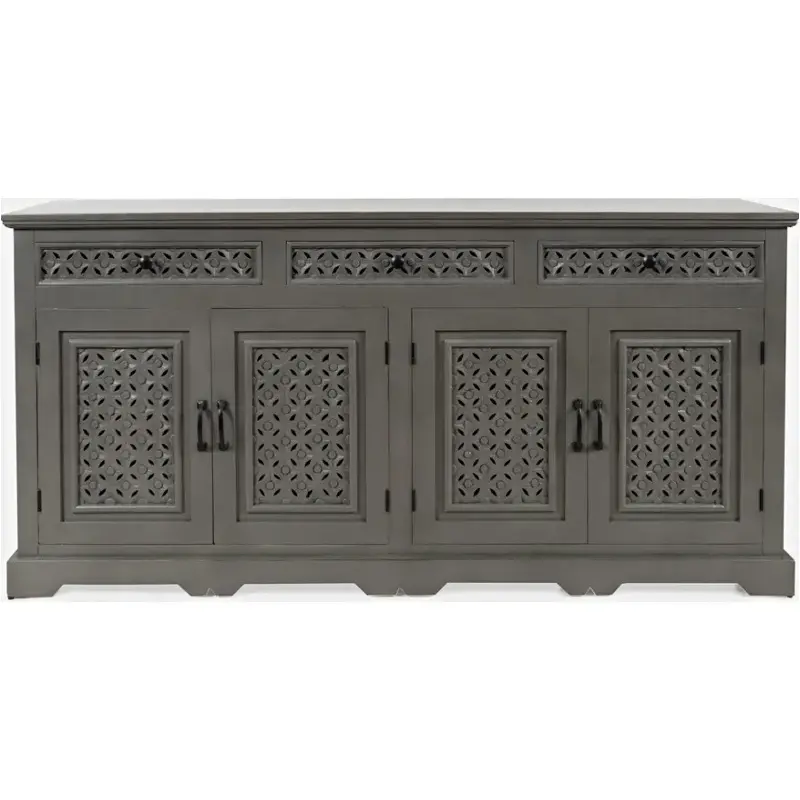 1730-1770ag Jofran Furniture Decker 70in Console - Antique Grey