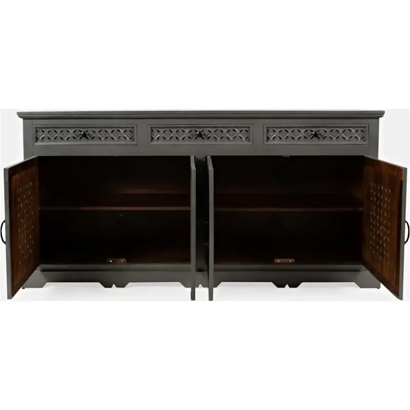 1730-1770ag Jofran Furniture Decker 70in Console - Antique Grey