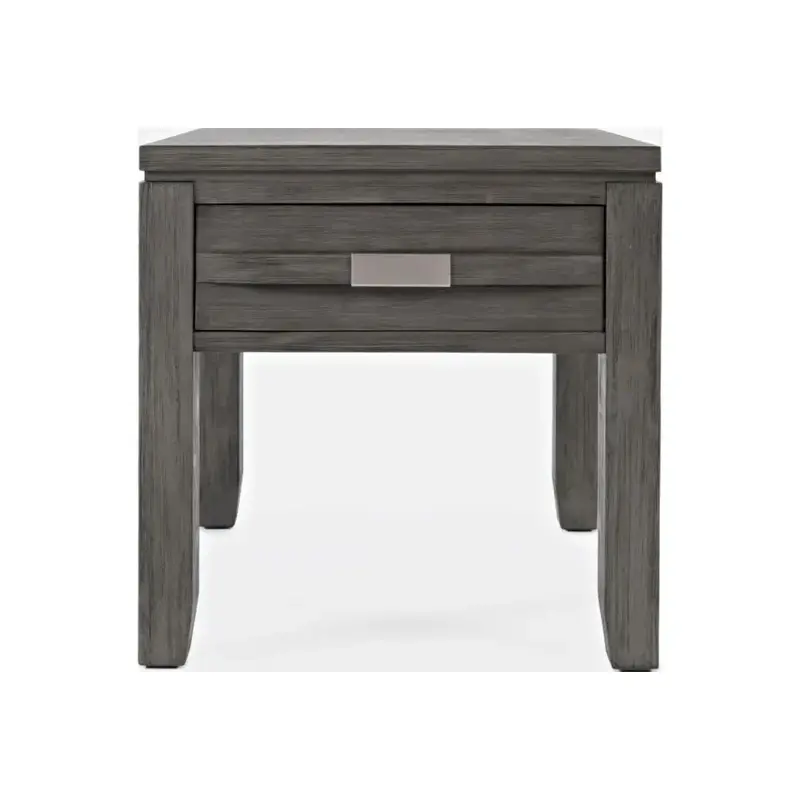 1855-3 Jofran Furniture Altamonte - Brushed Grey Living Room Furniture End Table