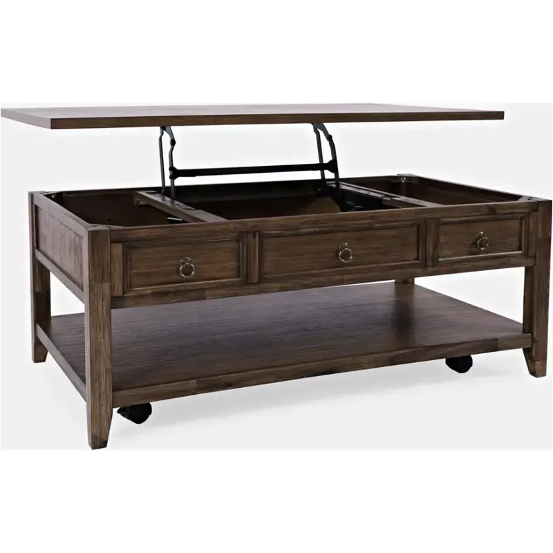 Jofran Furniture Bakersfield Lift Top Coffee Table - Thumbnail 2