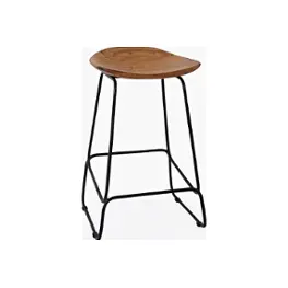 1985-bs160 Jofran Furniture Natures Edge - Natural Dining Room Furniture Stool