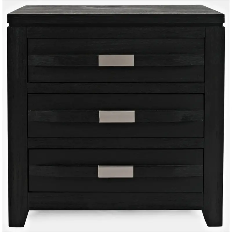 1853-90 Jofran Furniture Altamonte - Dark Charcoal Bedroom Furniture Nightstand