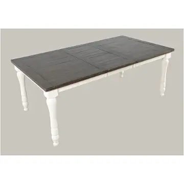 1706-42 Jofran Furniture Madison County - Vintage White Dining Room Furniture Dining Table