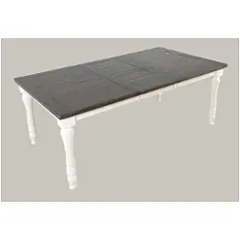 1706-42 Jofran Furniture Madison County - Vintage White Dining Room Furniture Dining Table