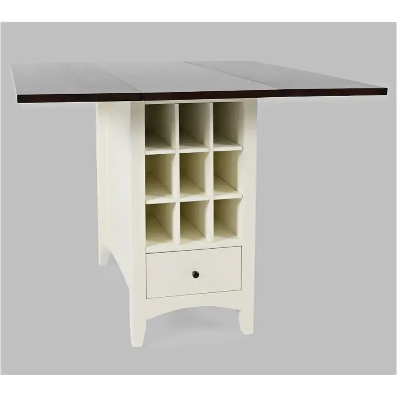 1806-48 Jofran Furniture Asbury Park - White Dining Room Furniture Counter Height Table