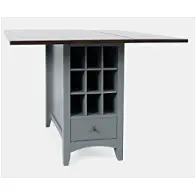 1816-48 Jofran Furniture Asbury Park - Grey Dining Room Furniture Counter Height Table