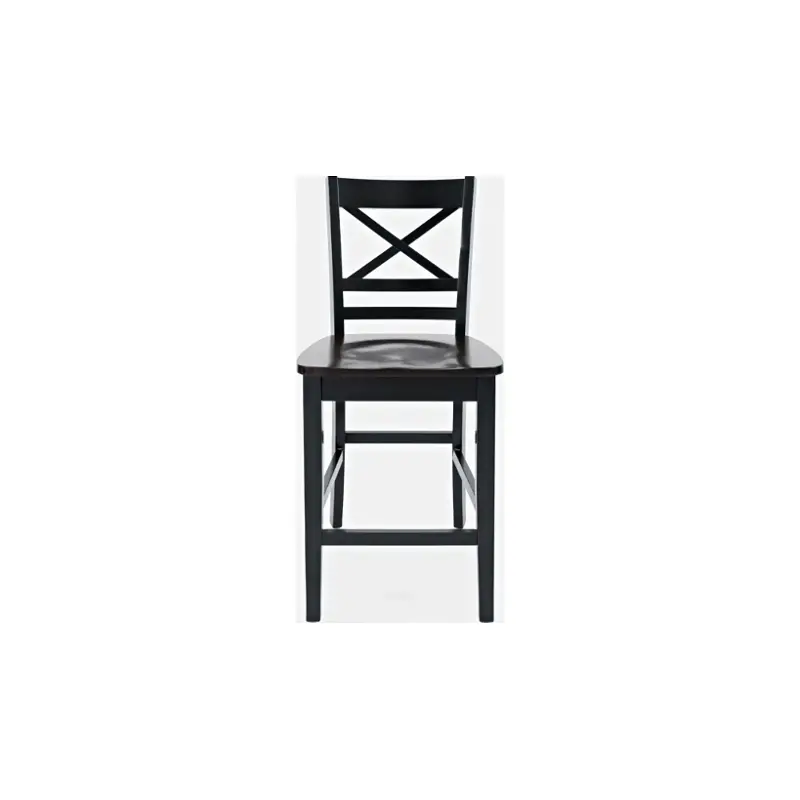 1846-bs395 Jofran Furniture Asbury Park - Black Dining Room Furniture Stool