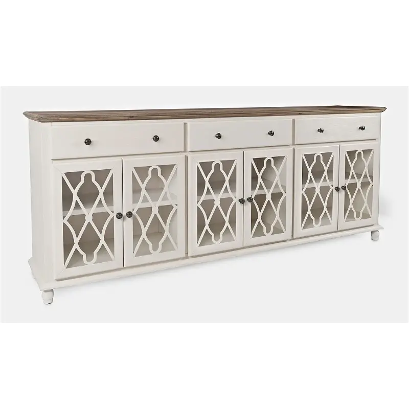 1998-86 Jofran Furniture Aurora Hills - B.white/bisque Accent Furniture Accent Cabinet