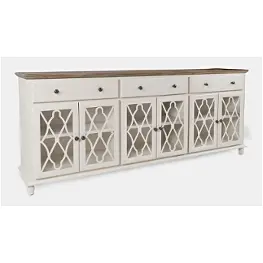1998-86 Jofran Furniture Aurora Hills - B.white/bisque Accent Furniture Accent Cabinet