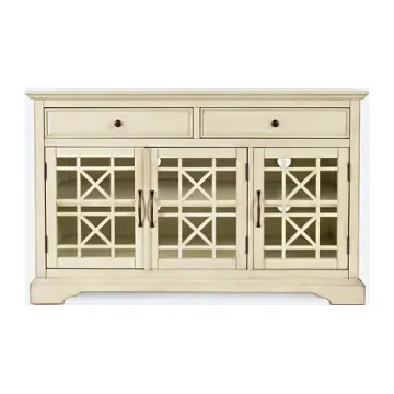 675-50 Jofran Furniture Craftsman - Antique Cream Home Entertainment Furniture Tv Console