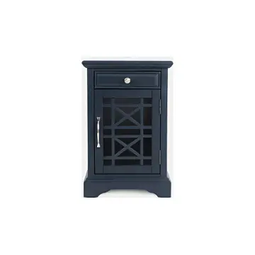 775-22 Jofran Furniture Craftsman - Navy Blue Living Room Furniture End Table