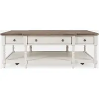 1978-15 Jofran Furniture Grafton Farms Living Room Furniture Cocktail Table