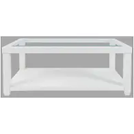 2000-1 Jofran Furniture Urban Icon - White Living Room Furniture Cocktail Table