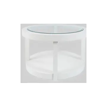 2000-2 Jofran Furniture Urban Icon - White Living Room Furniture Cocktail Table