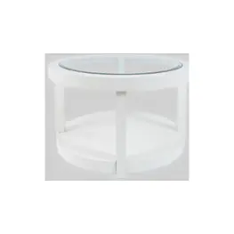 2000-2 Jofran Furniture Urban Icon - White Living Room Furniture Cocktail Table