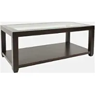 2002-1 Jofran Furniture Urban Icon - Merlot Living Room Furniture Cocktail Table