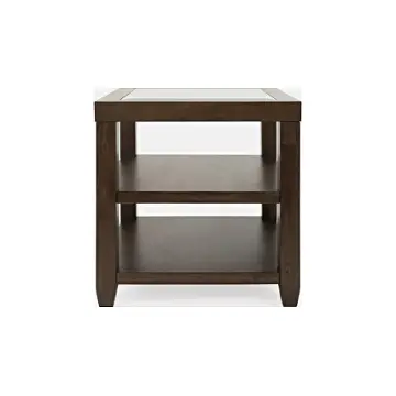 2002-3 Jofran Furniture Urban Icon - Merlot Living Room Furniture End Table