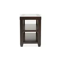 2002-7 Jofran Furniture Urban Icon - Merlot Living Room Furniture End Table