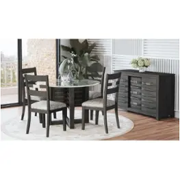 1855-45rd-48b Jofran Furniture Altamonte - Dark Charcoal Dining Room Furniture Counter Height Table