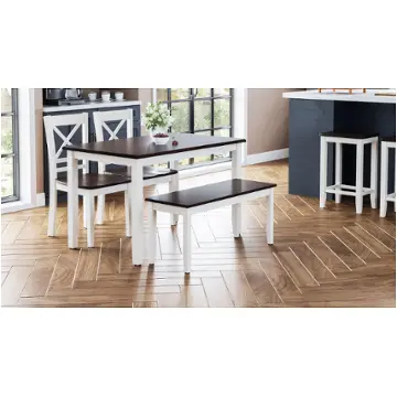 1805 Jofran Furniture Asbury Park - White Dining Room Furniture Dining Table