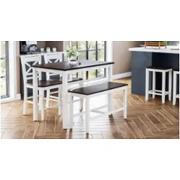 1806 Jofran Furniture Asbury Park - White Dining Room Furniture Counter Height Table