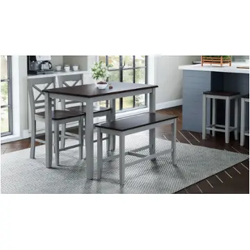 1816 Jofran Furniture Asbury Park - Grey Dining Room Furniture Counter Height Table