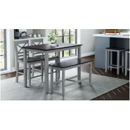 1816 Jofran Furniture Asbury Park - Grey Dining Room Furniture Counter Height Table