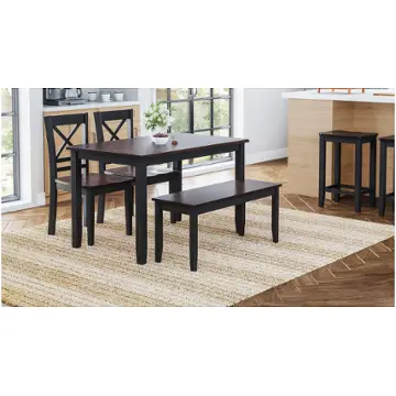 1845 Jofran Furniture Asbury Park - Black Dining Room Furniture Dining Table