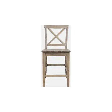 2148-bs420 Jofran Furniture Eastern Tides - Brushed Bisque Dining Room Furniture Stool