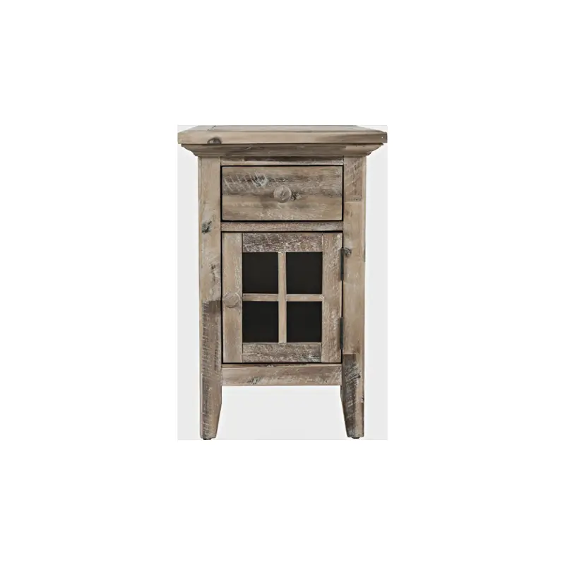 2125-22 Jofran Furniture Rustic Shores - Grey Wash Living Room Furniture End Table