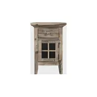 2125-22 Jofran Furniture Rustic Shores - Grey Wash Living Room Furniture End Table