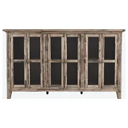 2125-70 Jofran Furniture Rustic Shores - Grey Wash Accent Furniture Accent Cabinet