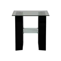 2070-3g-3bblk Jofran Furniture Modena Living Room Furniture End Table