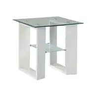 2070-3g-3bwht Jofran Furniture Modena Living Room Furniture End Table