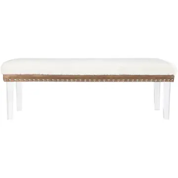 Brianna-bn-snow Jofran Furniture Brianna Accent Furniture Benche