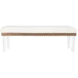 Brianna-bn-snow Jofran Furniture Brianna Accent Furniture Benche
