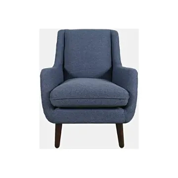 Theo-ch-navy Jofran Furniture Theo Accent Furniture Accent Chair