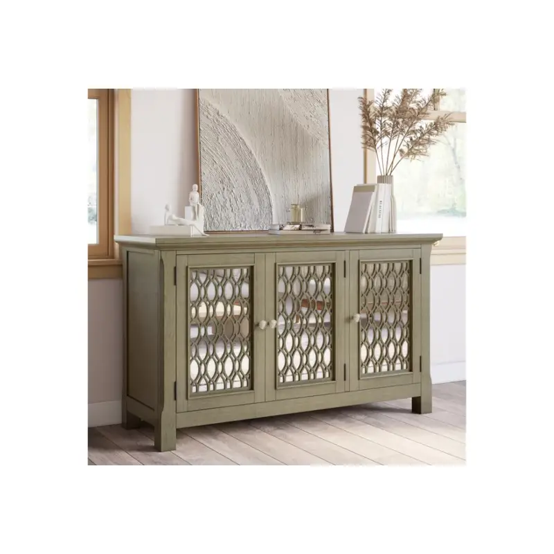 2250-54 Jofran Furniture Isabella - Champagne Accent Furniture Accent Cabinet